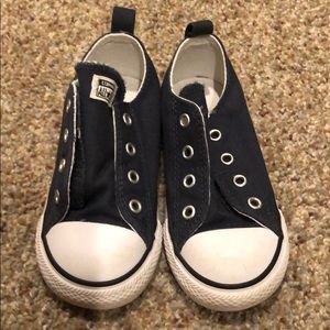 Converse Little Boys “No time to tie” shoes
